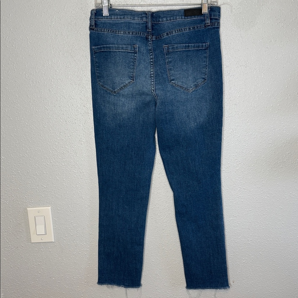 Nicole Miller Women's Soho High Rise Skinny Crop Jeans Size 6 - Picture 6 of 7